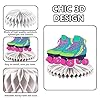Roller Skates Honeycomb Centerpieces Retro Hip Hop... #3