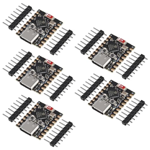 Image of 5PCS ESP32-C3 Mini Development Board,ESP32 Supermini Board with WiFi /Bluetooth 5.0 ESP32 Mini Module,160MHz, 400KB SRAM for Arduino