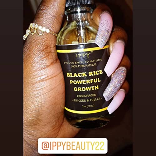 IPPY RIZ NOIR POWERFUL CROISSANCE routine cheveux longs