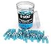 E-VOLT 120 PC Blue Heat Shrink Ring Crimp Connectors: Sizes: #10, 1/4", 5/16", 3/8". Gauge 16 14 Bulk Electrical Terminals - Insulated 16-14 AWG Automotive, Marine, Audio, Industrial (120 PCS, 8)
