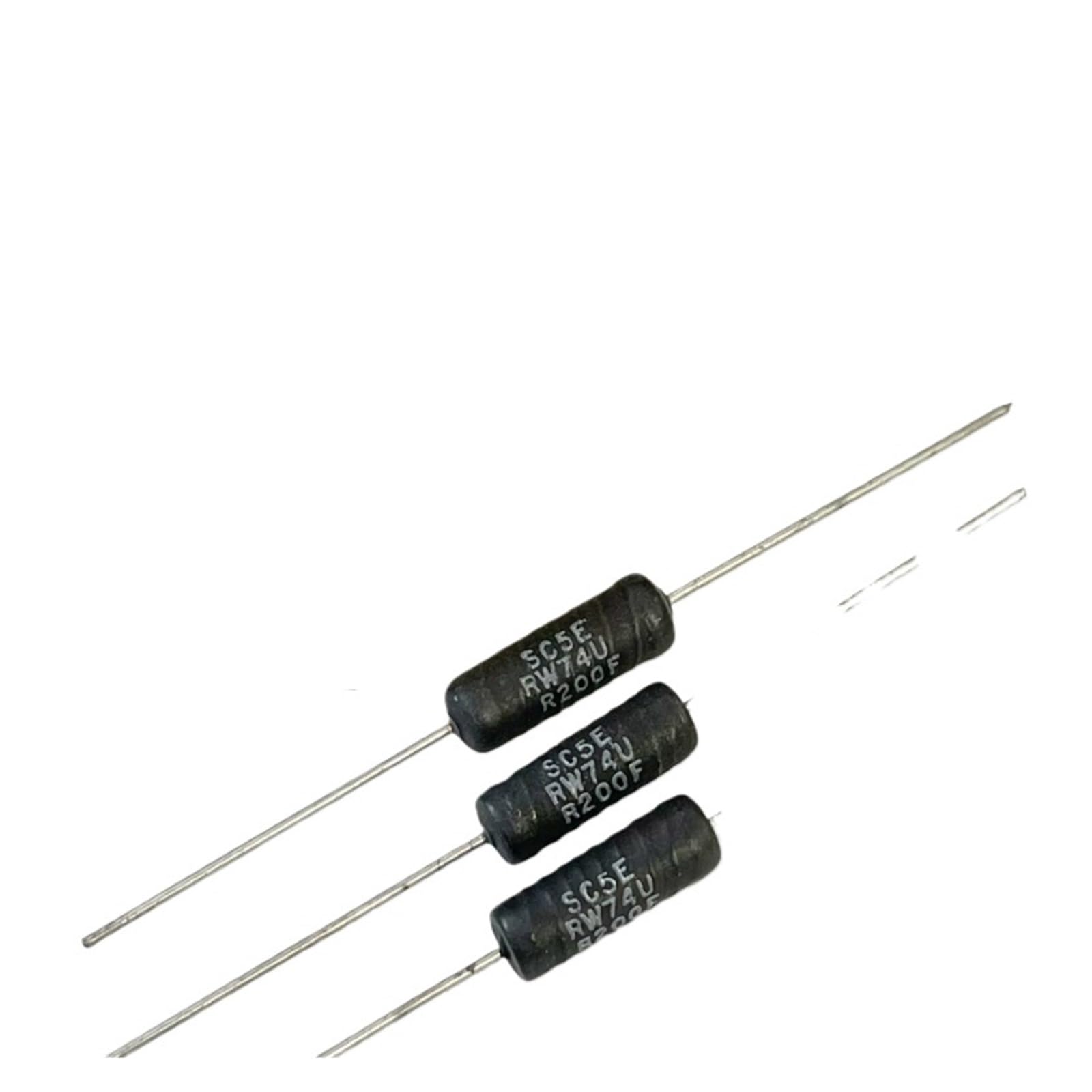 BALYDLUL 4PCS RW74UR200F 5W 200R resistance