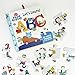 Let's Learn! ABC Board Book and 26 Piece Big Jigsaw Alphabet Puzzle for Preschoolers and Toddlers Ages 2+; (Read, Play & Learn) (2 in 1 Read & Play)