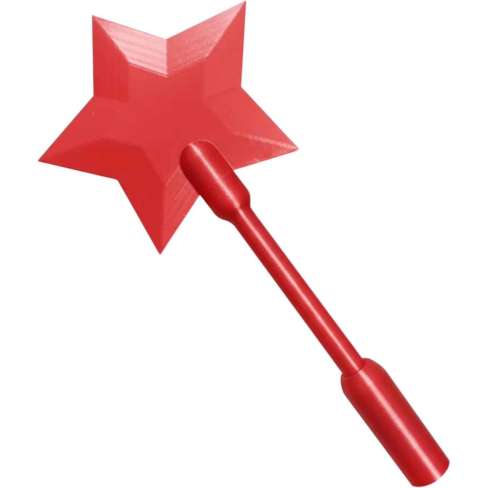 Credit Card Wand, 3D Printed Wand Taps To Pay, Star Magic Wands Contactless Payment Card Holder, Contactless Payment Cards Holder for Kids Teens Adults Cosplay Magicians Performers (Red)