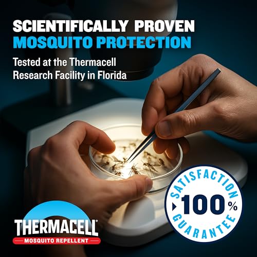 Image of Thermacell Rechargeable Mosquito Repeller Refills; Advanced Repellent Formula Provides 20 Foot Protection Zone; Compatible with Thermacell E-Series & Radius Only; No DEET, Spray or Flame