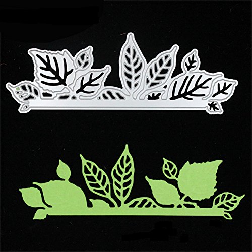 Dies Cut Metal Cutting Dies Stencils Leaves Leaf Flowers For Diy Scrapbooking Photo Album Decorative Embossing Diy Paper Cards Craft (Dies 18) #TOP3