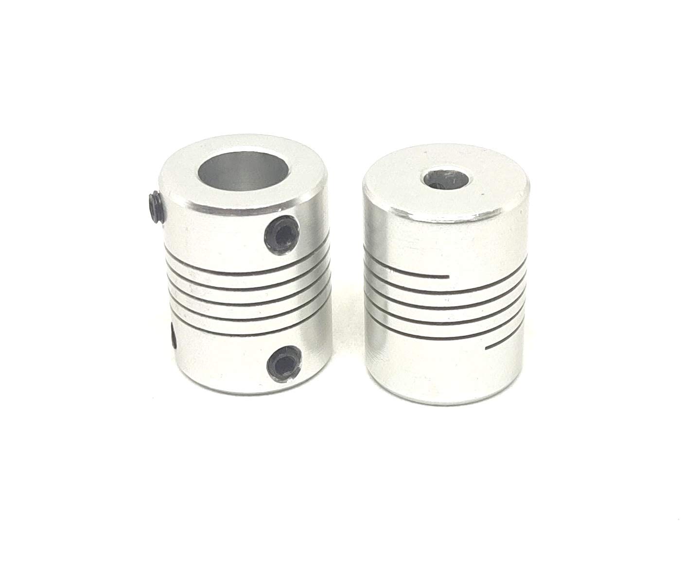 Invento 2pcs 5 x 10mm Aluminium Flexible Coupling for Nema 17 Z Axis 3D Printer CNC DIY (B07G3FWDRM) Amazon Price History, Amazon Price Tracker