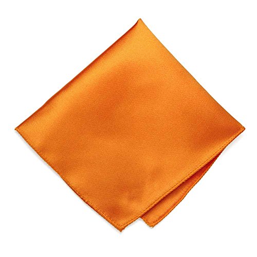 Image of tiemart Solid Color Pocket Squares for Men | For Suits, Perfect for Wedding Parties, 12 x 12 inch / 30 x 30 cm