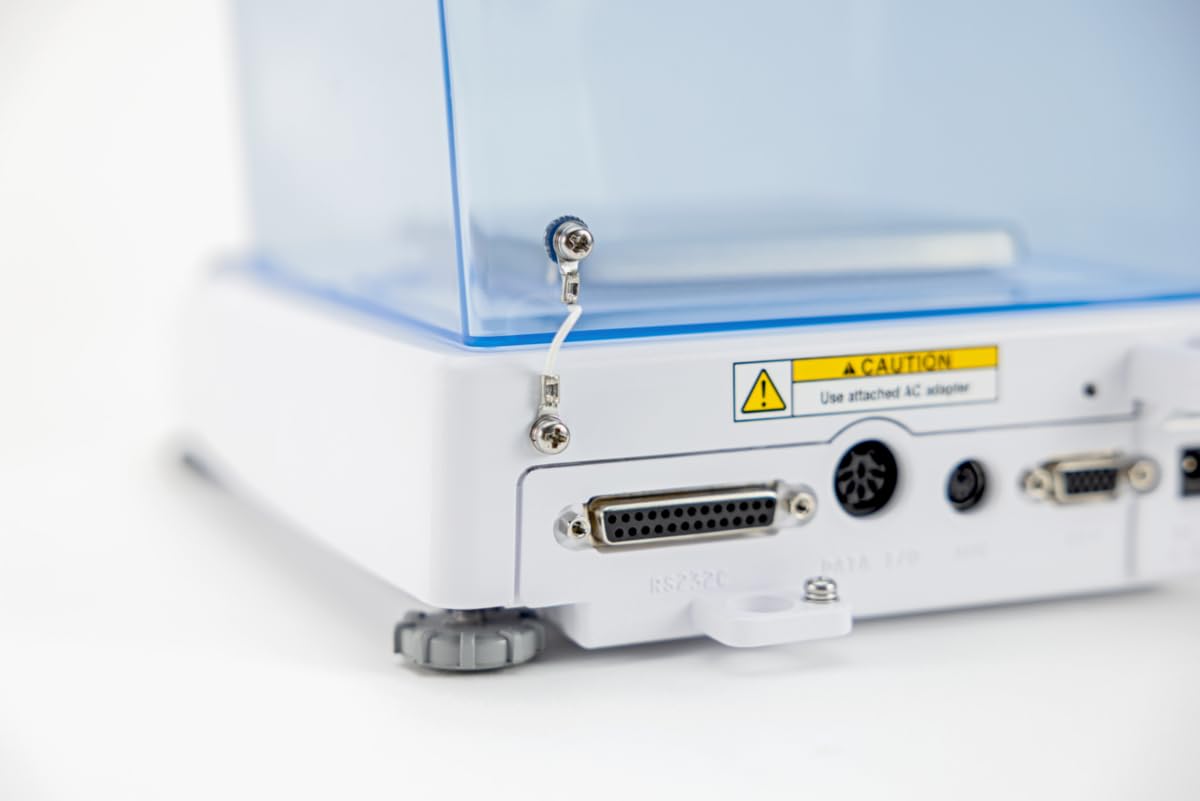 KERN PBJ 600-3M - Bilancia da laboratorio multifunzione con sistema di pesatura a celle singole, leggibilità [d]: 0,001 g, portata di peso [max]: 620 g, piastra di pesata: 113 x 119 mm (acciaio