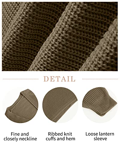 Image of Newffr Women's Open Front Maxi Long Knitted Cardigan Solid Casual Loose Cable Sweater Coat Outwear Olive Green X-Large