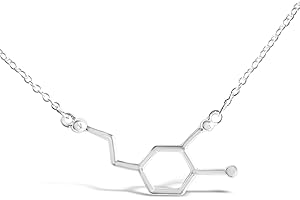 Dopamine Molecule Necklace: Unlock the Chemistry of Happiness