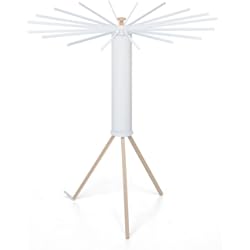 Tendedero De Cuerda Extensible Para Fijar En Pared Foppapedretti Octopus Tendedero, Aluminio, Blanco