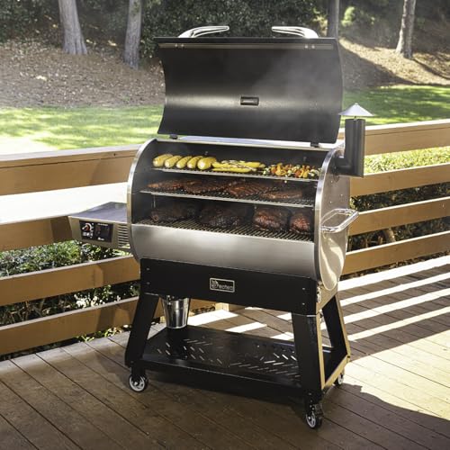 recteq Pellet Grill Smoker - Flagship 1600, Wood Pellet Smoker, BBQ, Wi-Fi Smart Grill, 1667 Sq. In. Cook Space, 40 lb Hopper