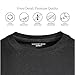 Lands' End Mens Short Sleeve Super-T Tee Black Regular Medium