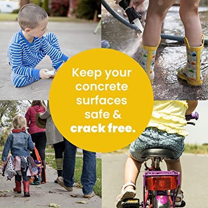 ConSandtrate Concrete Crack Filler - Tan w/Pea Gravel - 3 lb. (Single Bottle) for Filling in Concrete Cracks on driveways, walkways and patios