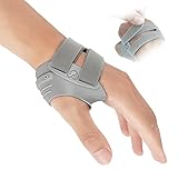 Kiaxffy CMC Orthese Daumensattelgelenk,Daumenbandage,Daumenorthese Bei Arthrose Daumenbasis,Gelenkinstabilität,Sehnenscheidenentzündung und Daumens Positionieren zur Schmerzlinderung (Linke Hand, M)
