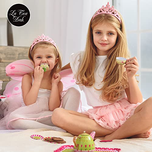 Berry Cotton Candy Childrens Tea By La Tea Dah | Caffeine Free Tea For Kids | Red Rooibos Tea W/Blueberry And Lavender | Unsweetened Dessert Tea | Candy Land Blueberry Tea (12 Decaf Tea Sachets) #TOP7