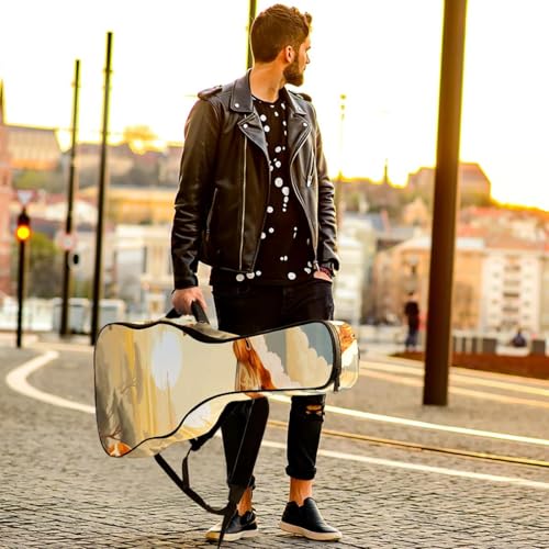 Sac de transport imperméable pour guitare avec couche d'éponge - 6