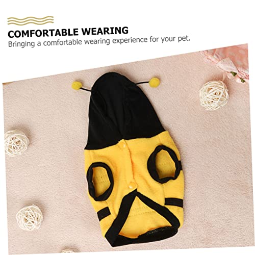 Disfraz de abeja para perro pequeño Toyvian miniatura 3
