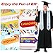 GHGMAO Plain Graduation Stole for Unisex Adults, Sky Blue Graduation Sash Honor Stoles for Class of 2025, Academic Commencements, 60