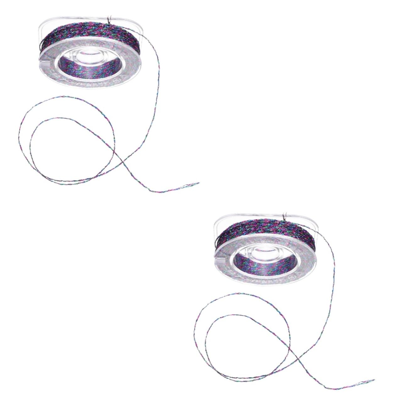 BESPORTBLE 2 Rolls Fishing Rod Rings Guides Fixing Line Multi-Functional Guide Tie Wire for Fly Fishing