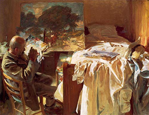 Tableau de John Singer Sargent pour la décoration intérieure d'un salon élégant