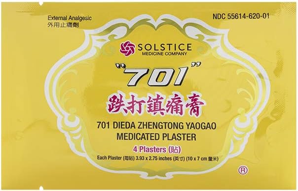 701 Dieda Zhentong Yaogao Medicated Plaster by Solstice