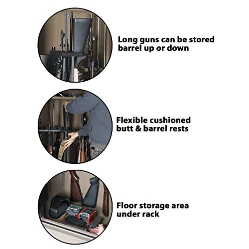 Rhino Swing Out Gun Rack - 13 Gun #TOP3