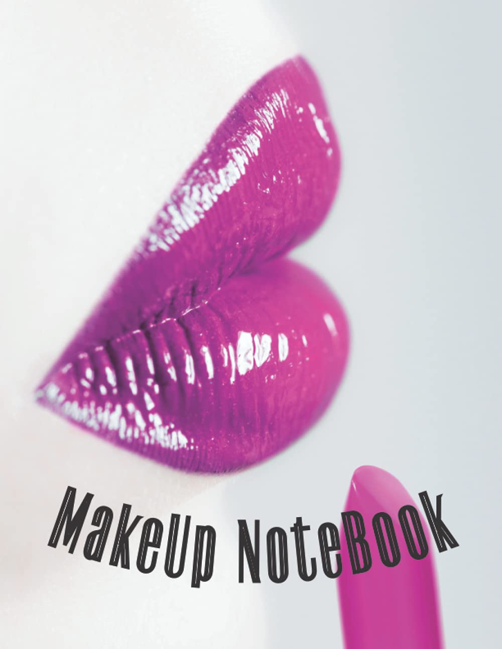 MakeUp NoteBook: Professional Blank Face Chart for Make-up Artist