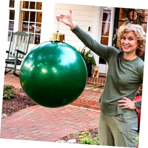 Boule de Noël gonflable décorative grand modèle pour salon et fête intérieure - 6