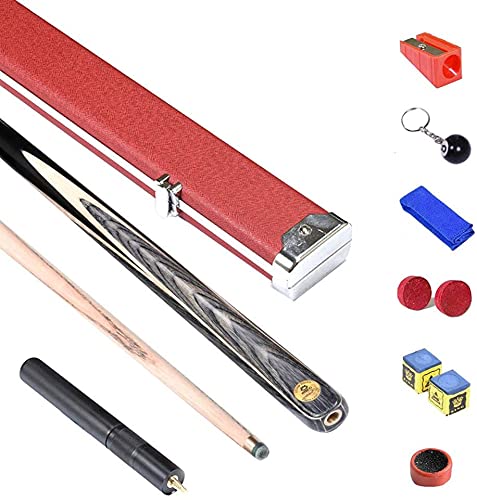 Taco de billar profesional 57 in con estuche y accesorios miniatura 1