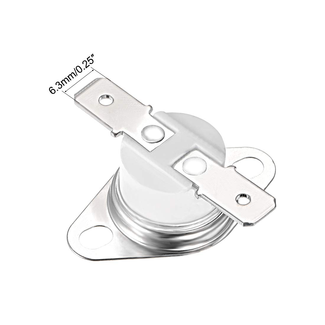 Uxcell KSD301 Thermostat 160°C/320°F - 5pcs Normal Closed Temperature Switches For Appliances