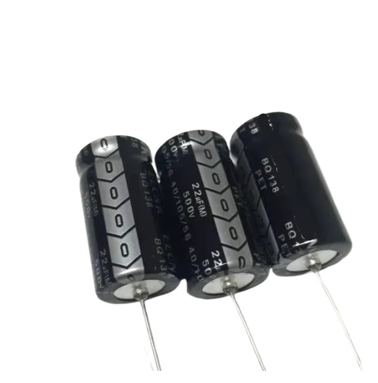 BALYDLUL 1PCS 500v 47uf 22uf 33uf 68uf 100uf 450v 400v Electrolytic Capacito(322uf500v 18X30MM)
