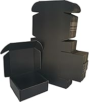 Vista 8 de Paquete de 50 cajas de envío de 7 x 6 x 3 pulgadas, sobres de cartón corrugado blanco para envíos por correo de pequeñas empresas (W763-50)