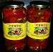 Cento Premium Sliced Hot Cherry Peppers, LG QUART Size , 32 OZ (2 Pack)