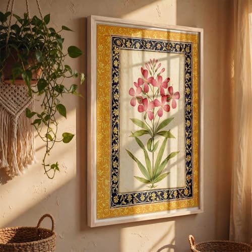 Image of kotart Indian Traditional Art Wall Painting Home Decoration With Frame For Living Room Bed Room Hotel Wall Decor Digital Reprint Engineered Wood (14X20 inch)