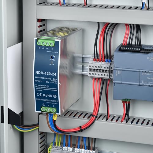 Image of 24VDC Power Supply NDR 240W DIN Rail Power Supply Switch Switching Converter DC (Input 100-240VAC Output 24VDC 50 /60HZ 24V 10A)