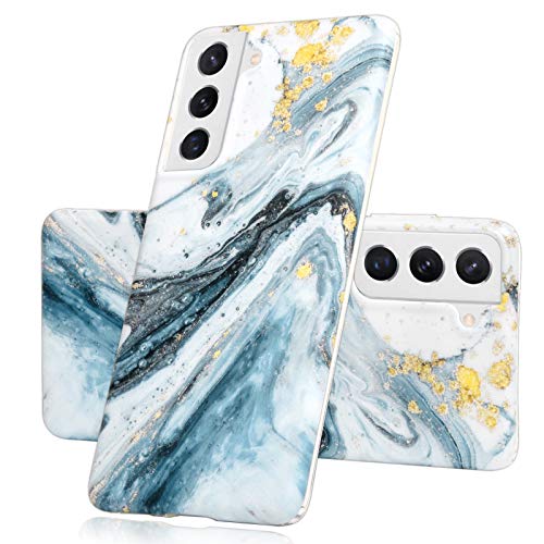 Galaxy S21 Plus Case Marble, YOKIRIN Cute Pattern Flexible TPU Matte Rubber Cover, Slim Anti-Scratch Protective Skin Case for Samsung Galaxy S21+/ S21 Plus
