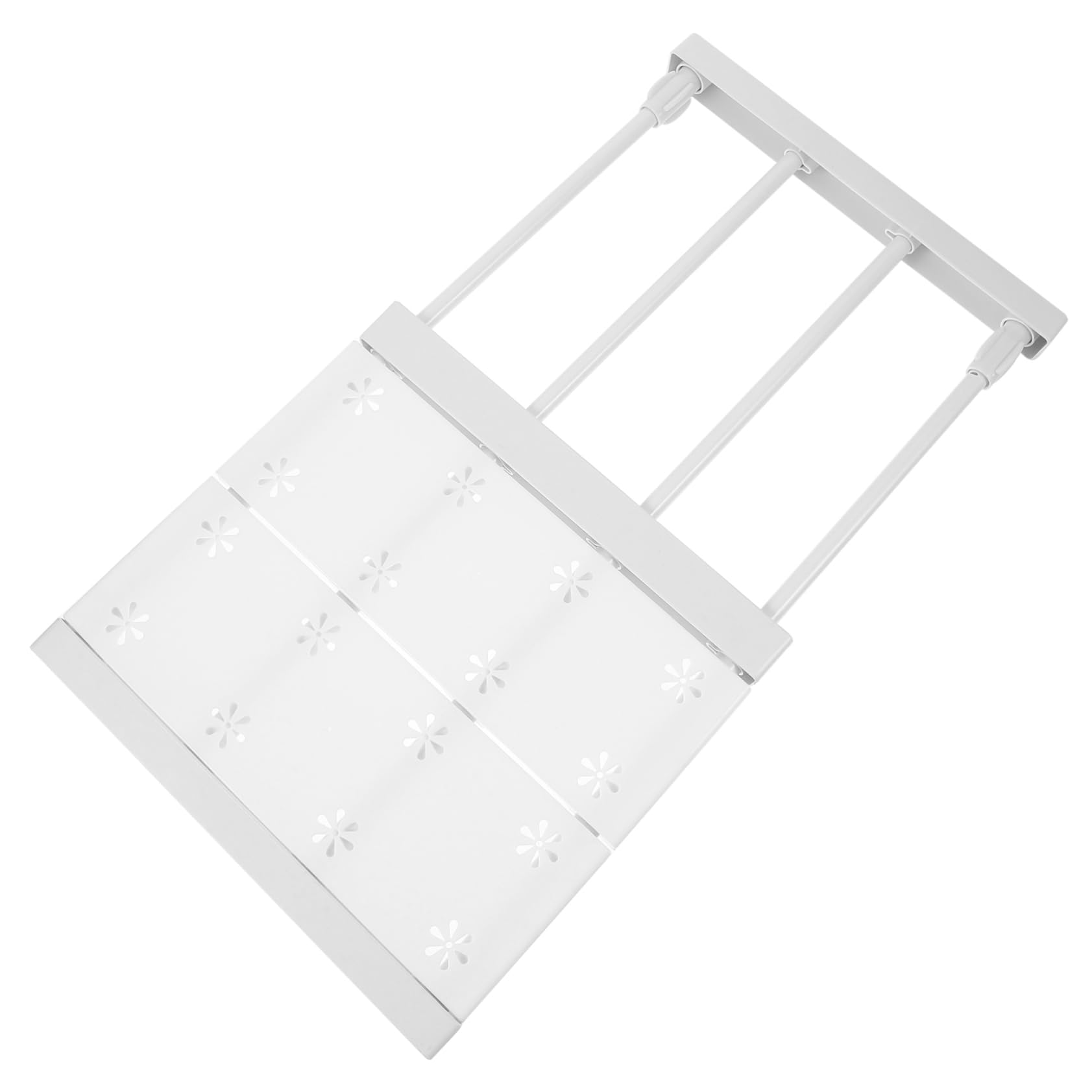 BUGUUYO Adjustable Tension Shelf for Closet Expandable Closet Organizer Rack and Divider for Kitchen and Bedroom Storage Simple Installation Versatile Use