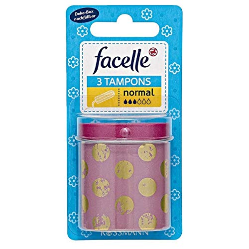 FACELLE Tampons avec boîte décorative Cover