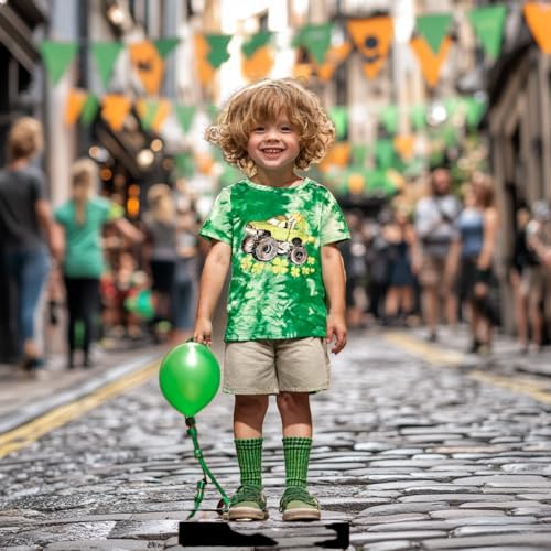 Image of Kids St. Patrick's Day Shirt Boys and Girls Green T-Shirt Clothing 4-12 Years