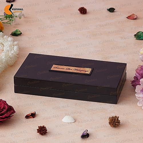 Image of 24K Gold Plated Religious Frame Rectangular Photo Frame Tabletop with Charan Paduka Return Gifts for Home Puja Office (GOLDEN TEMPALE), 8.25 x 4.5 Inch