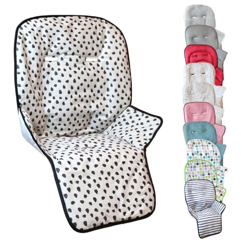 Monsieur Bébé - Housse d'assise pour chaise haute enfant gamme Ptit - Plusieurs coloris
