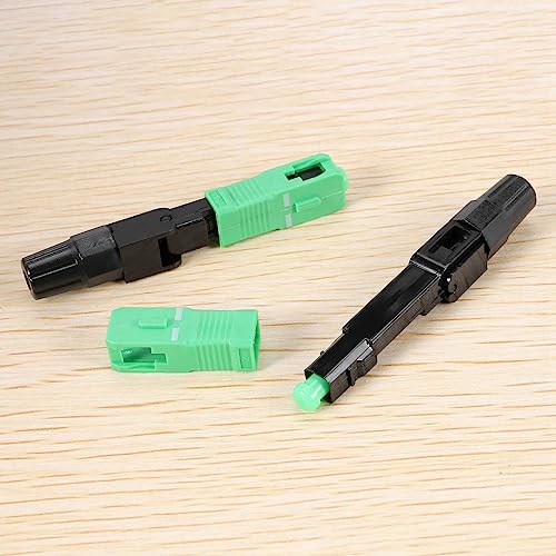 Conectores rápidos de fibra óptica SC monomodo pack de componentes de red 50 uds 6