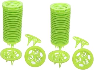 GANAZONO 100 Peças De Vasos De Plástico Para Cultivo De Copos De Rede Hidropônica Para Hidroponia Copos De Rede Vaso De Flores  