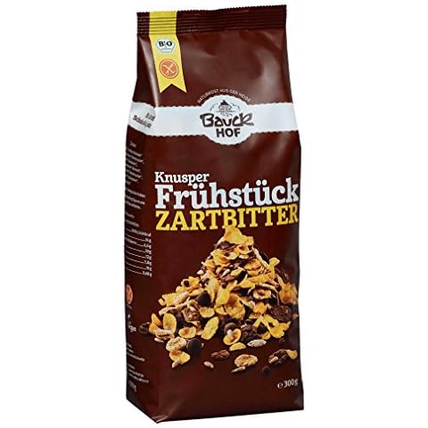 Bauckhof Knusperfrühstück Zartbitter glutenfrei, 3er Pack Cover