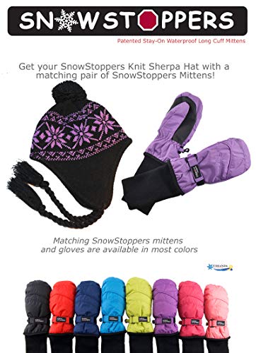 SnowStoppers Kids Winter Knit Hat - Nordic2