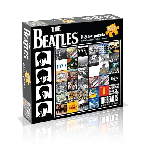 University Games Rompecabezas de 1000 Piezas de The Beatles Album Covers (08409)