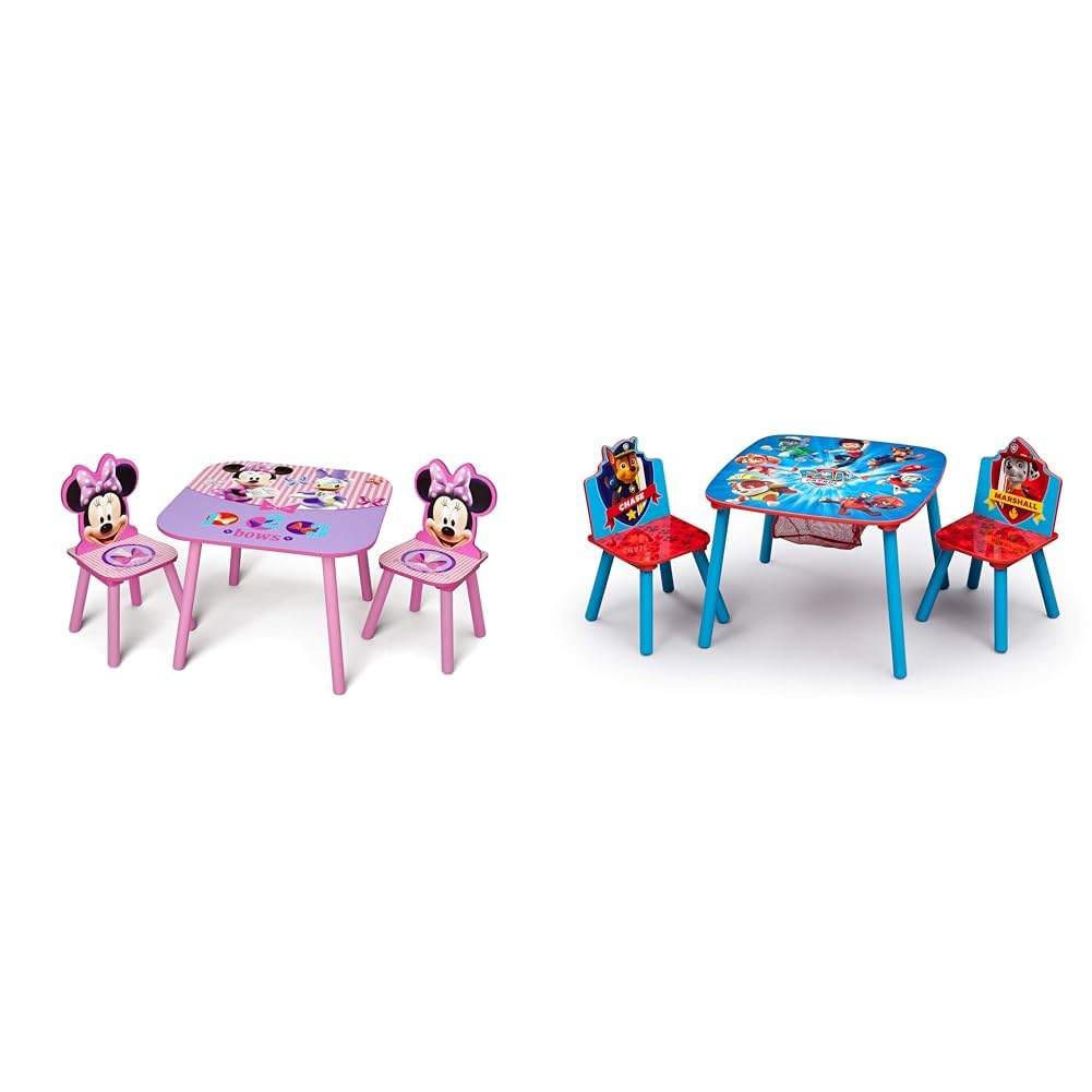 Delta Children Kids Table and Chair Set (2 Chairs Included