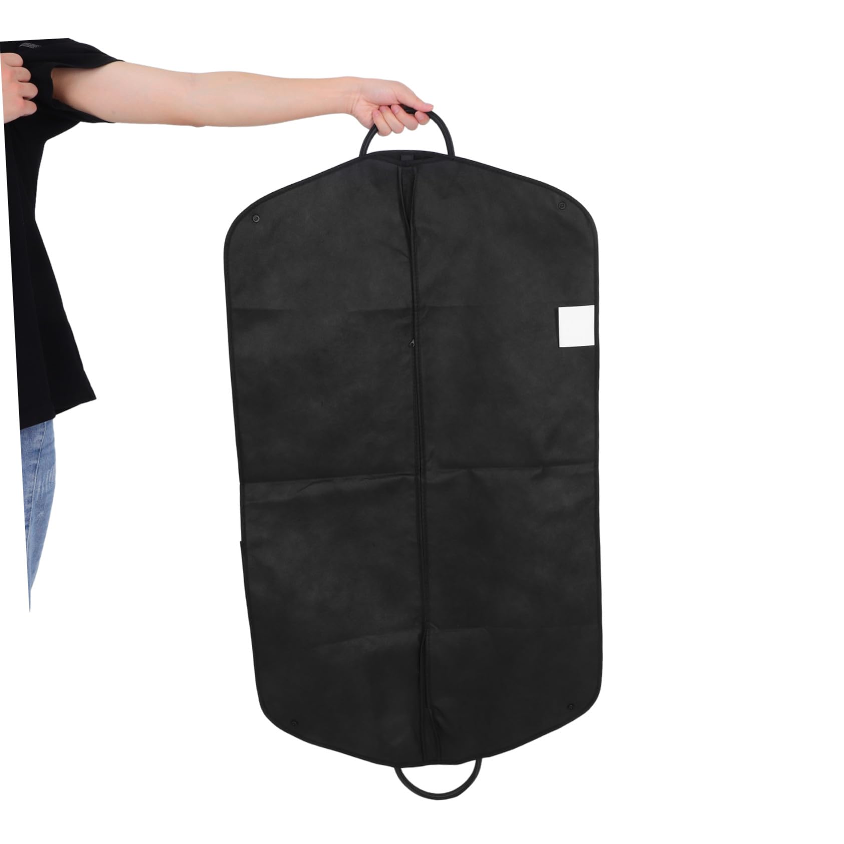 Hemobllo 2 Piezas Bolsa para Abrigos con Asa y Cremallera Funda Protectora Antipolvo de Tela No Tejida Bolsa de Almacenamiento para Trajes Chaquetas y Abrigos para Viajes de Negocios y