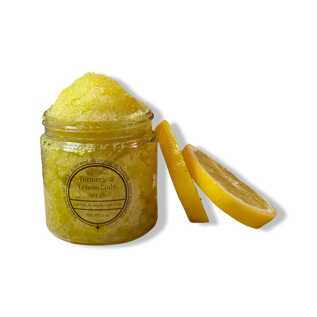 Turmeric & Lemon Body Scrub for Dark marks
